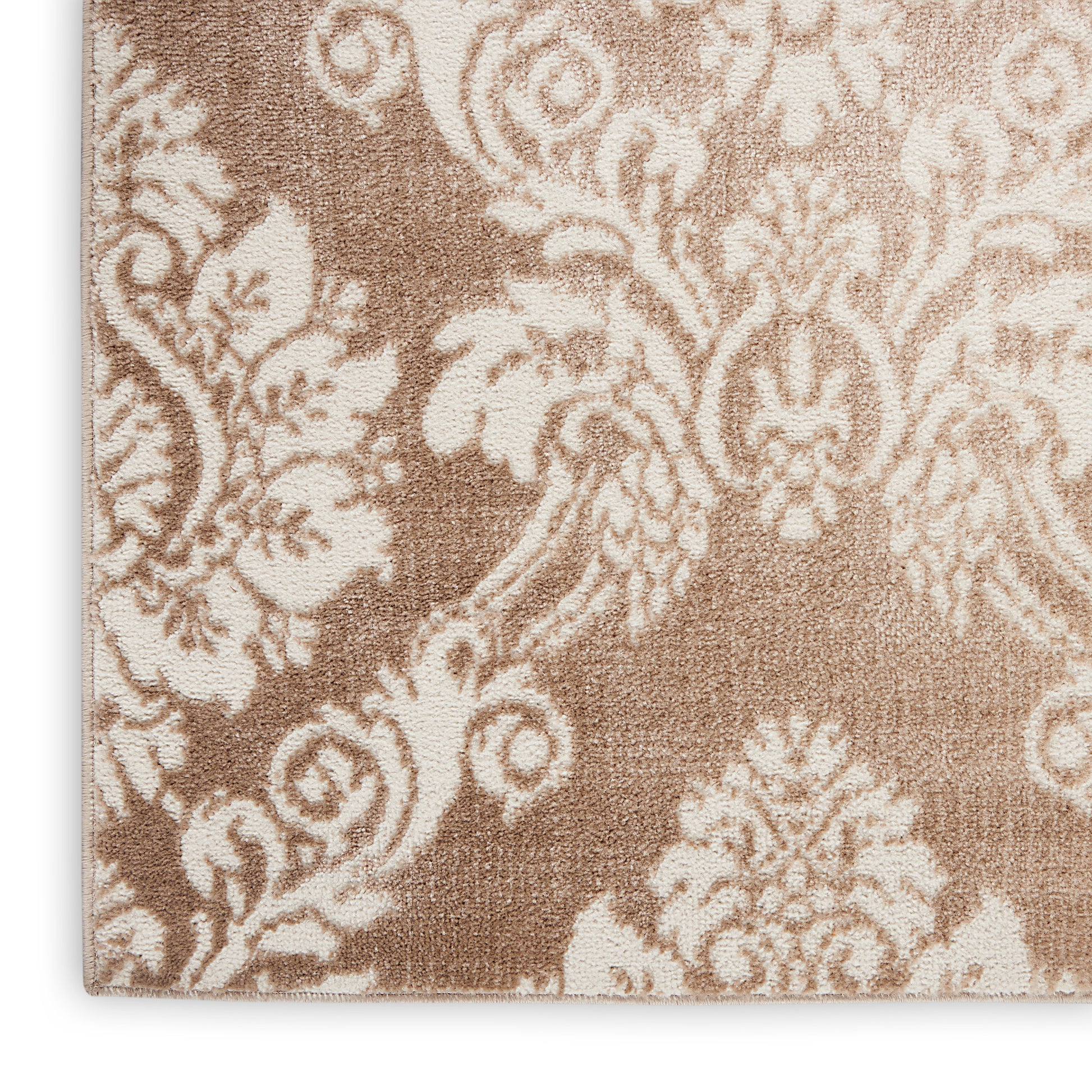 Nourison Home Elation  Ivory Mocha  Traditional