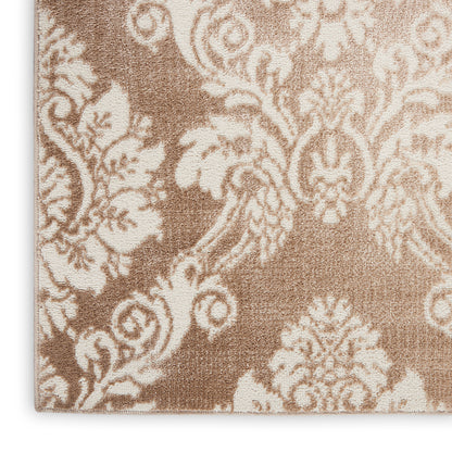 Nourison Home Elation  Ivory Mocha  Traditional