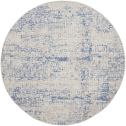 Nourison Home Whimsicle WHS07 Grey Blue Contemporary Power-loomed Rug