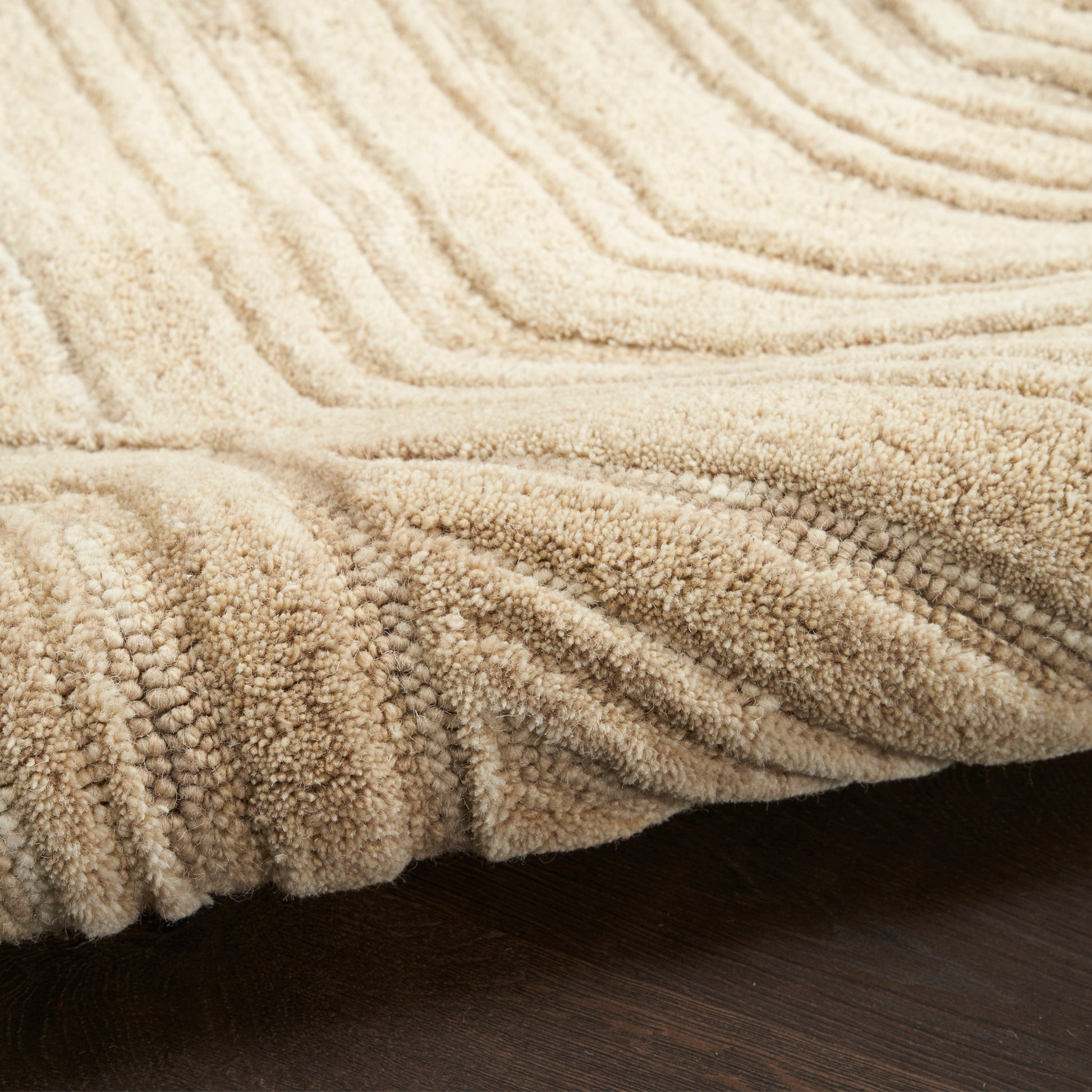 Nourison Home Graceful  Taupe  Contemporary