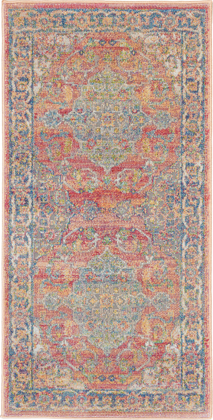 Nourison Home Ankara Global ANR01 Multicolor Traditional Power-loomed Rug