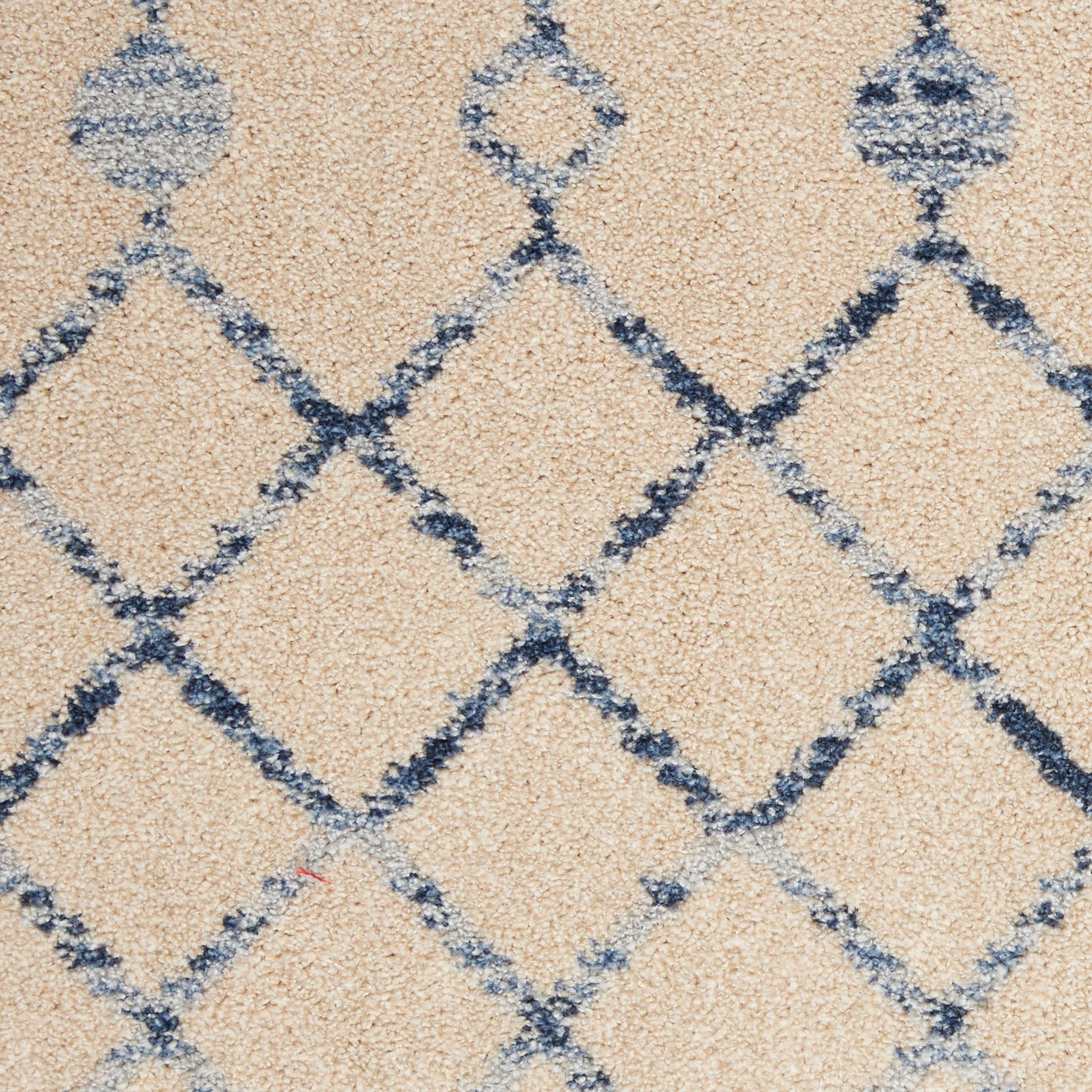 Nourison Home Palermo  Beige Blue  Contemporary