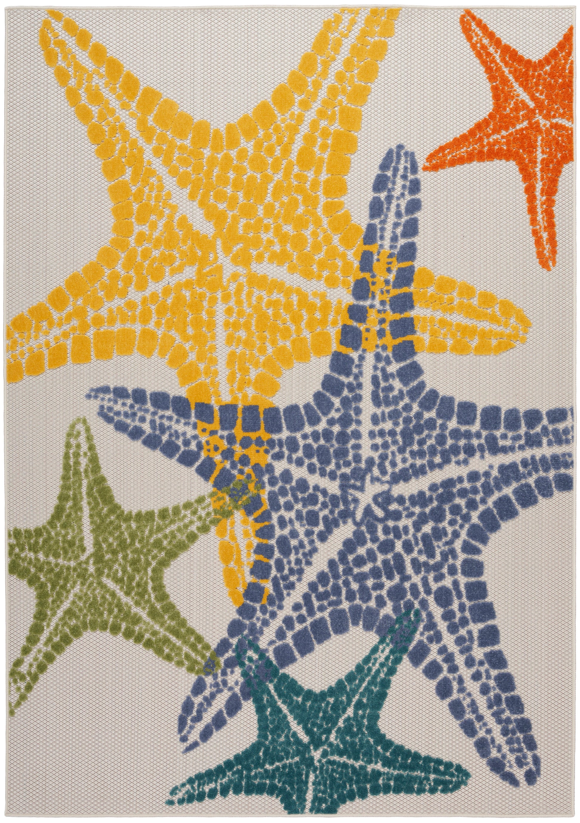 Nourison Home Aloha  Multicolor  Contemporary