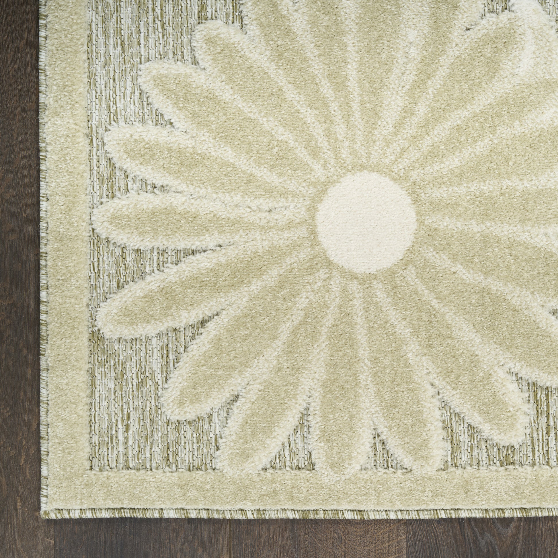 Nourison Home Aloha  Ivory Sage  Contemporary