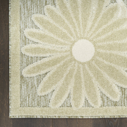Nourison Home Aloha  Ivory Sage  Contemporary