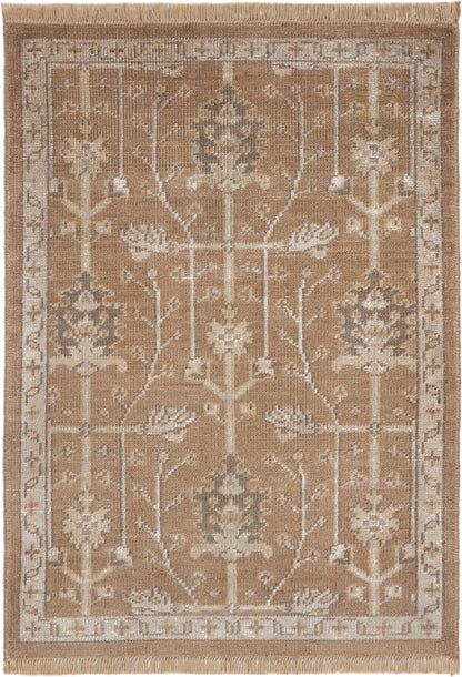 Nourison Home Aldora ALD07 Pewter Traditional Hand Knotted Rug