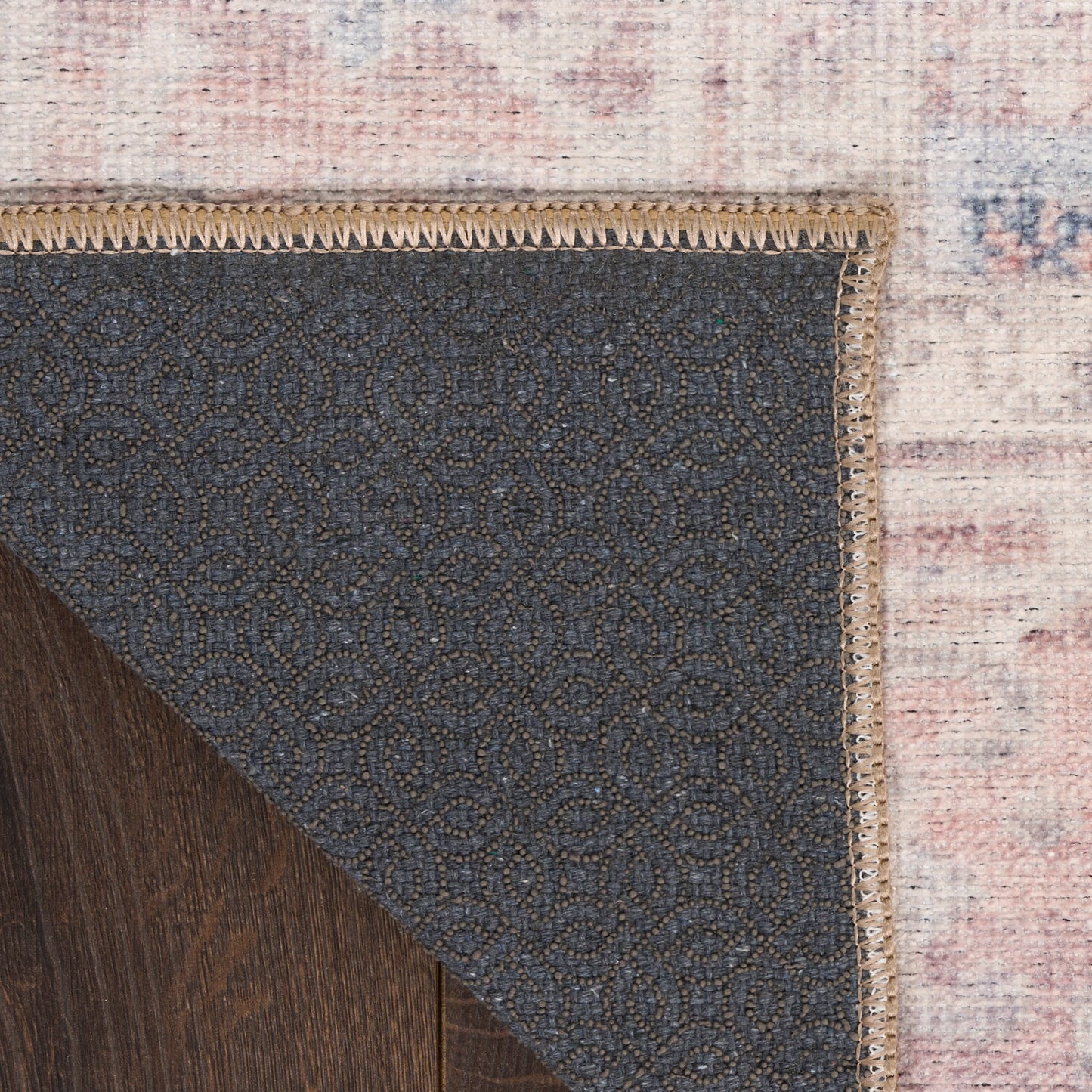 Nourison Home Vintage Washables  Light Blue  Traditional