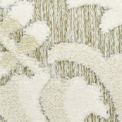 Nourison Home Aloha  Ivory Sage  Contemporary