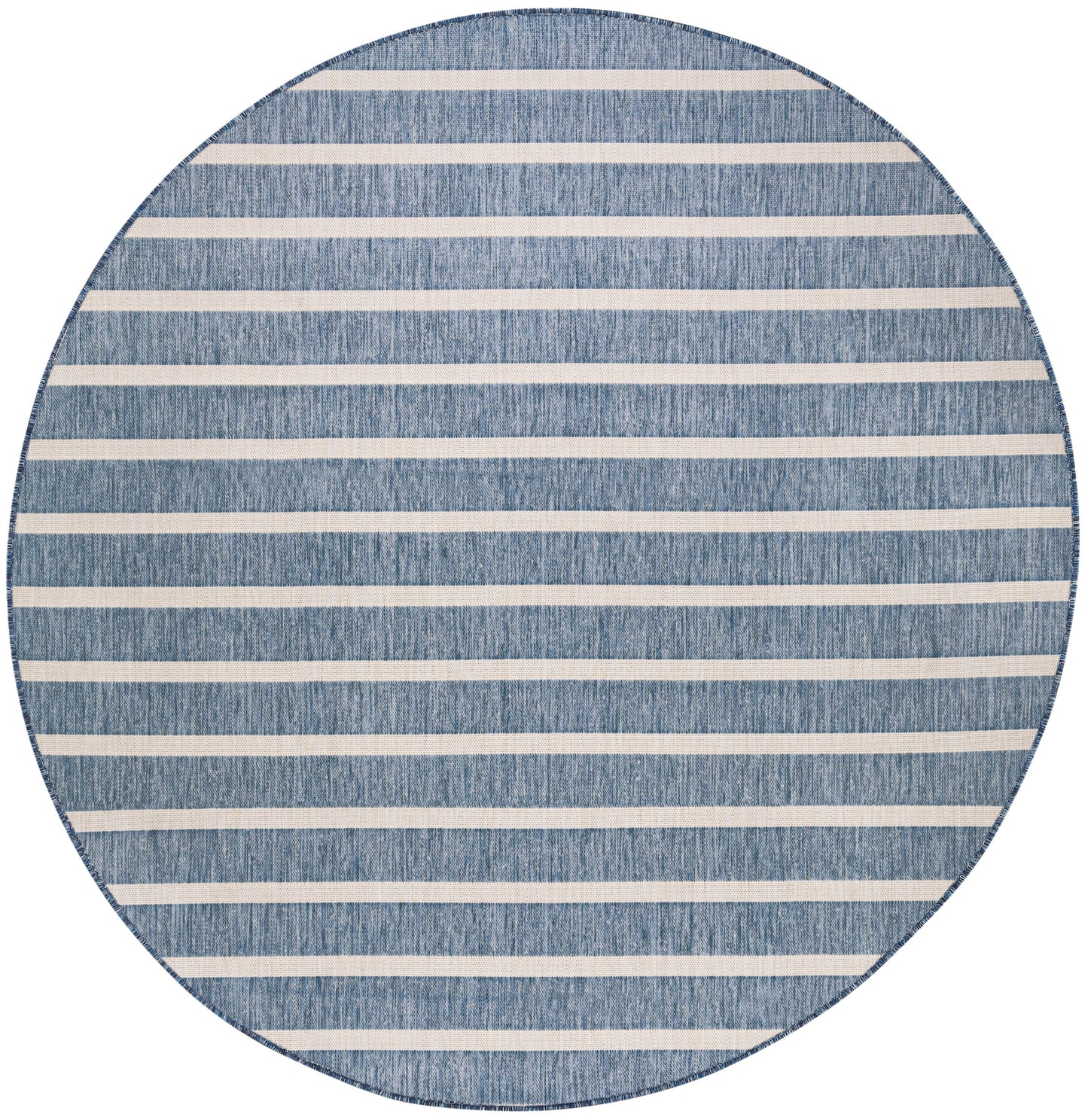 Nourison Home Positano POS03 Navy Ivory Contemporary Power-loomed Rug