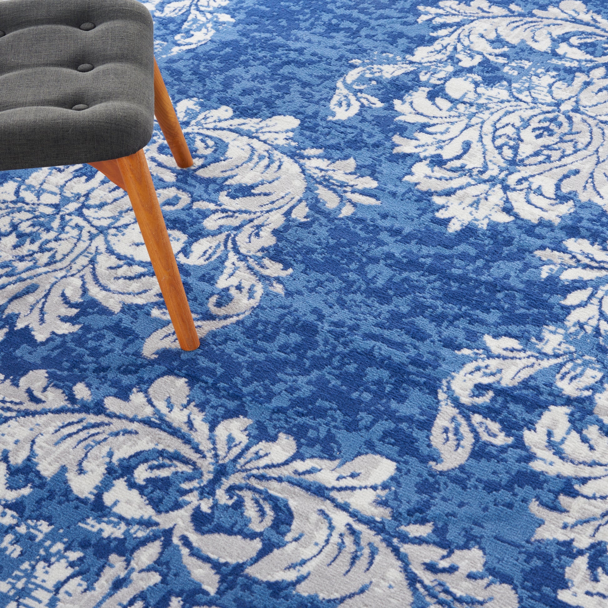 Nourison Home Whimsicle  Navy Ivory  Contemporary