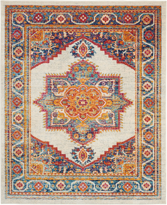 Nourison Home Persian Vintage  Ivory Multicolor  