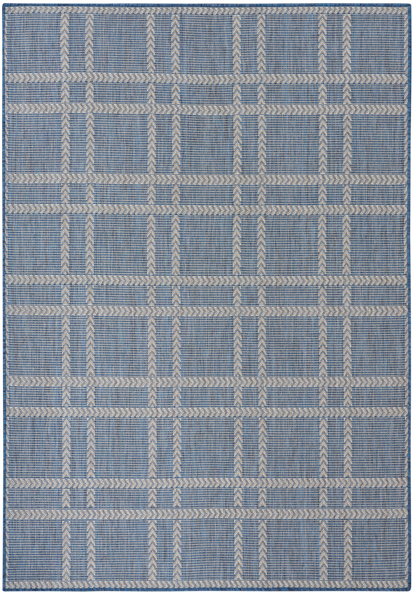 Nourison Home Horizon Indoor/Outdoor HOZ04 Navy Contemporary Power-loomed Rug