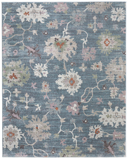 Feizy Dartmouth  Blue Multi Transitional/Bohemian & Eclectic