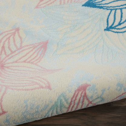 Nourison Home Jubilant  Ivory Multicolor  Contemporary