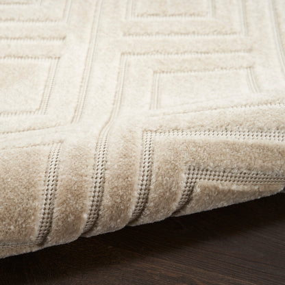 Nourison Home Care Free  Beige  Contemporary