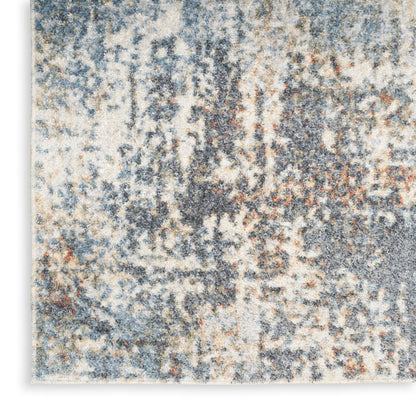 Nourison Home Astra Machine Washable  Multicolor  Contemporary