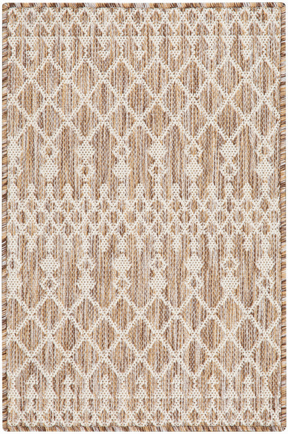 Nourison Home Positano POS02 Beige Contemporary Power-loomed Rug