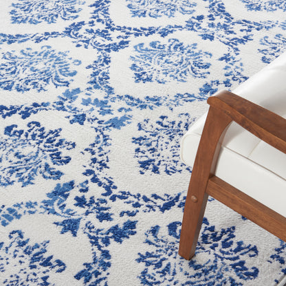 Nourison Home Whimsicle  Ivory Navy  Contemporary