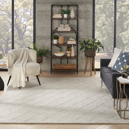 Nourison Home Wool Haven  Grey  Contemporary