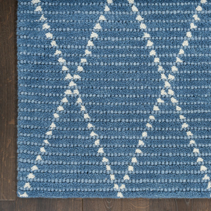 Nourison Home Azure  Navy  Contemporary