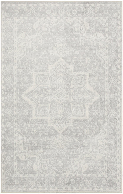 Nourison Home Astra Machine Washable ASW12 Grey Traditional Power-loomed Rug