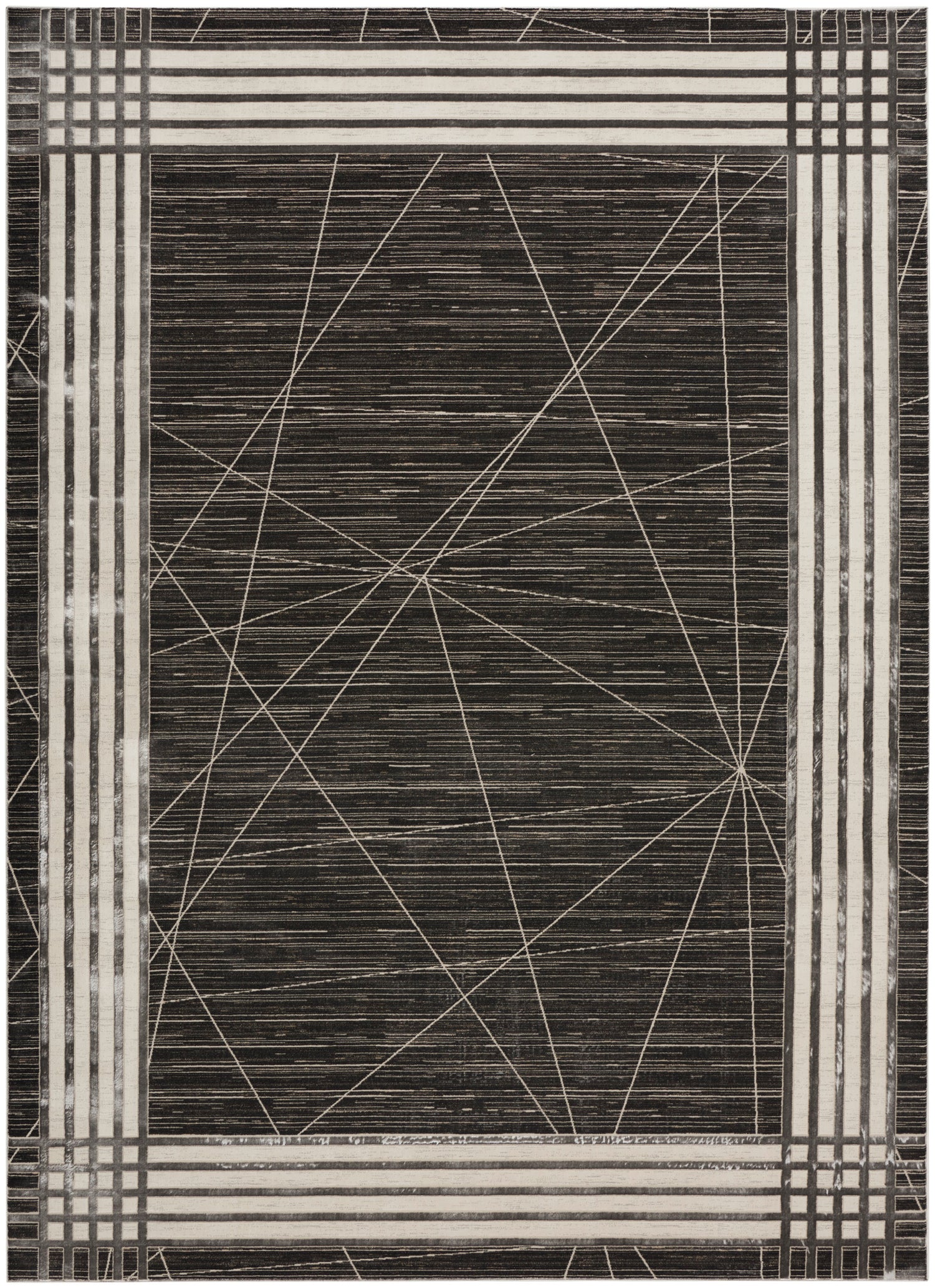 Nourison Home Desire  Charcoal Silver  Contemporary