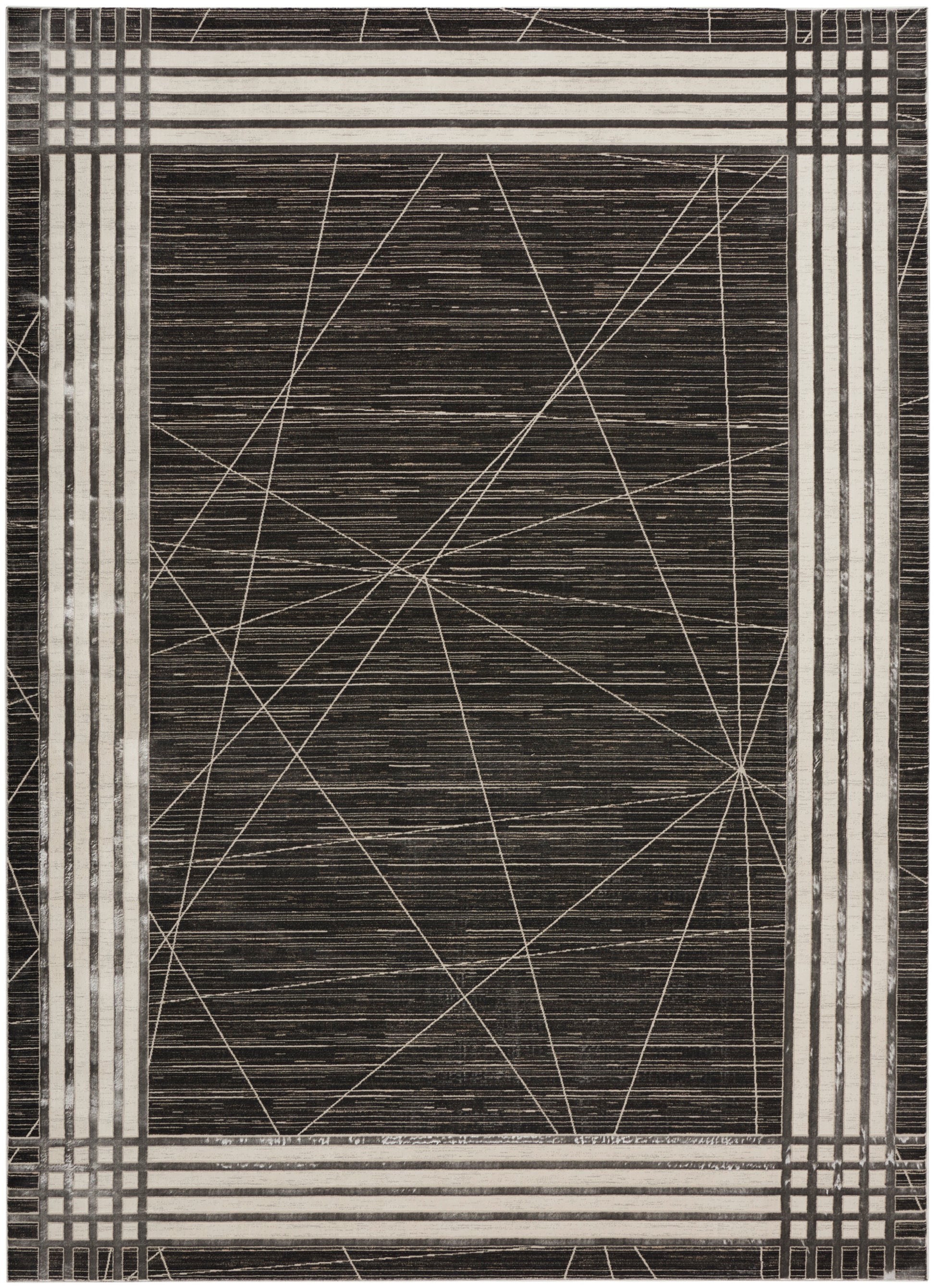 Nourison Home Desire  Charcoal Silver  Contemporary