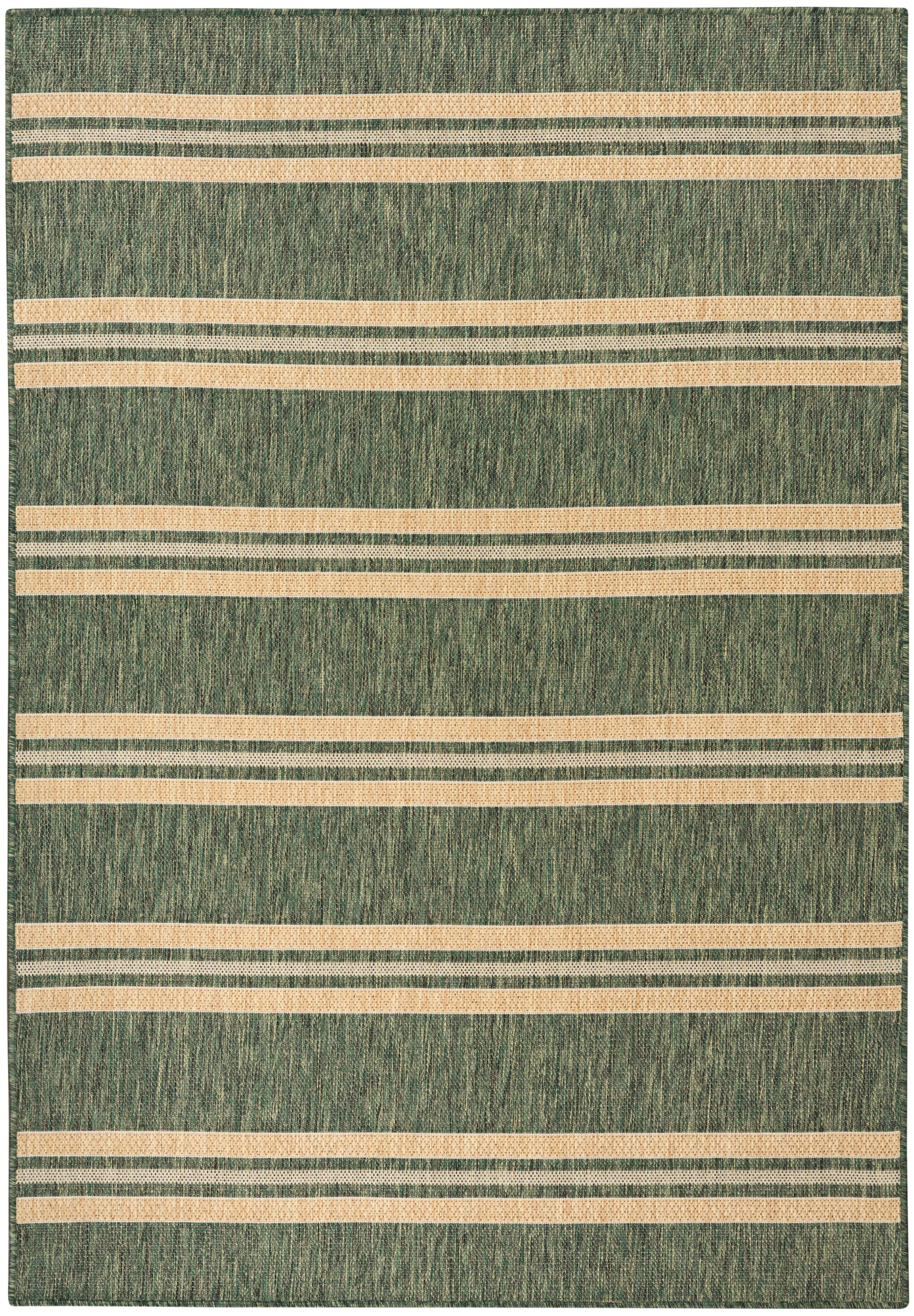 Nourison Home Horizon Indoor/Outdoor  Green  Contemporary