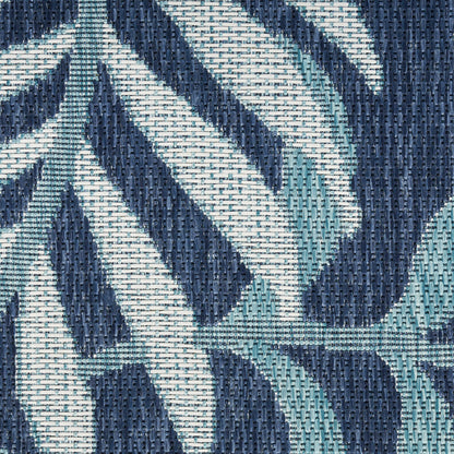 Nourison Home Garden Oasis  Navy  Contemporary