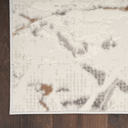 Nourison Home Elation  Ivory Grey  Contemporary