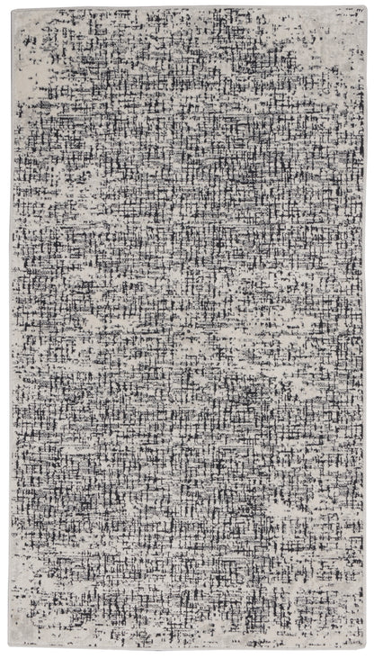 Calvin Klein CK970 Vapor CK971 Ivory Black Contemporary Power-loomed Rug