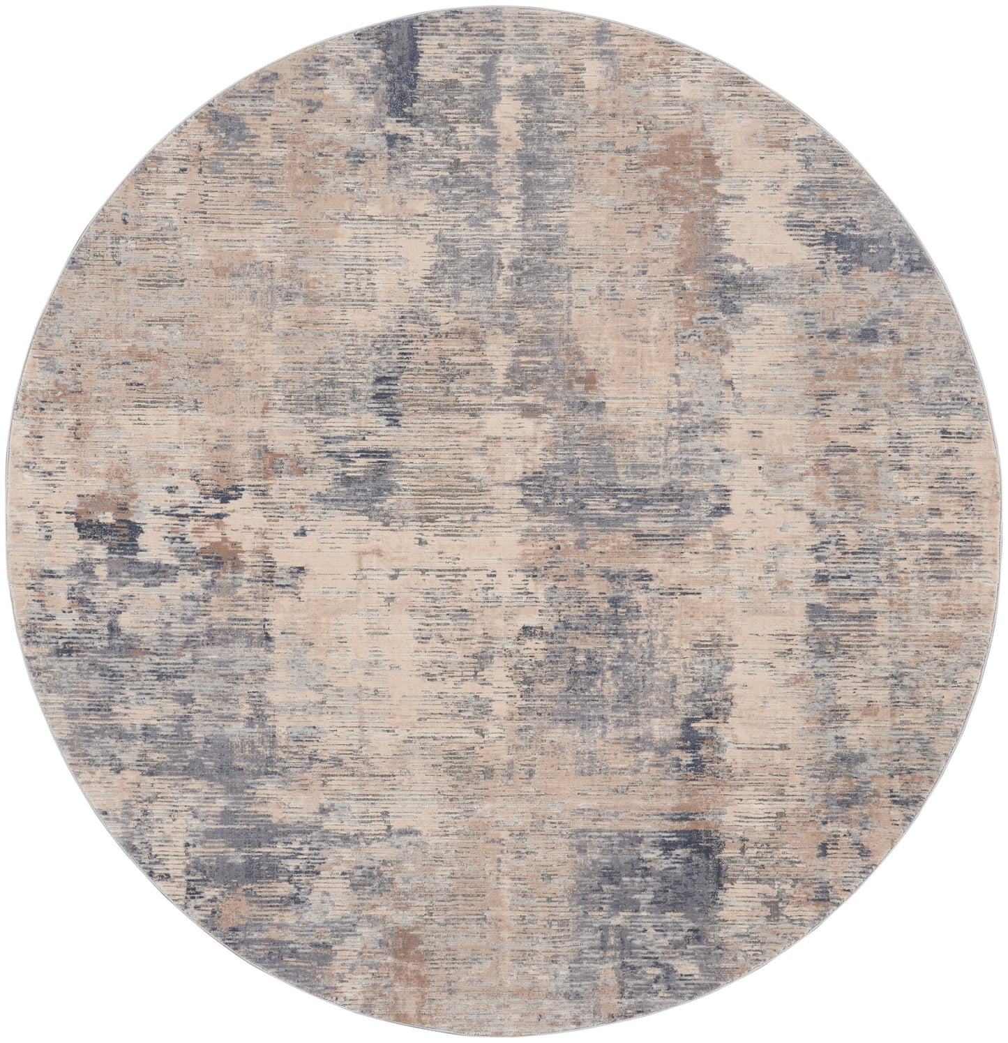 Nourison Home Rustic Textures RUS05 Beige Grey Contemporary Power-loomed Rugs