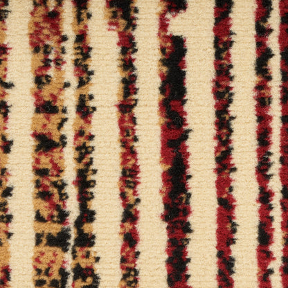 Nourison Home Grafix  Brick Multicolor  Contemporary