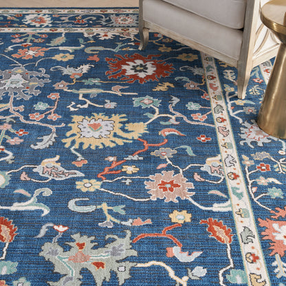 Nourison Home Parisa  Denim  Traditional