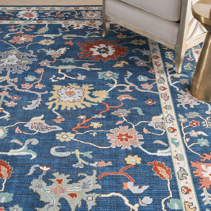 Nourison Home Parisa  Denim  Traditional