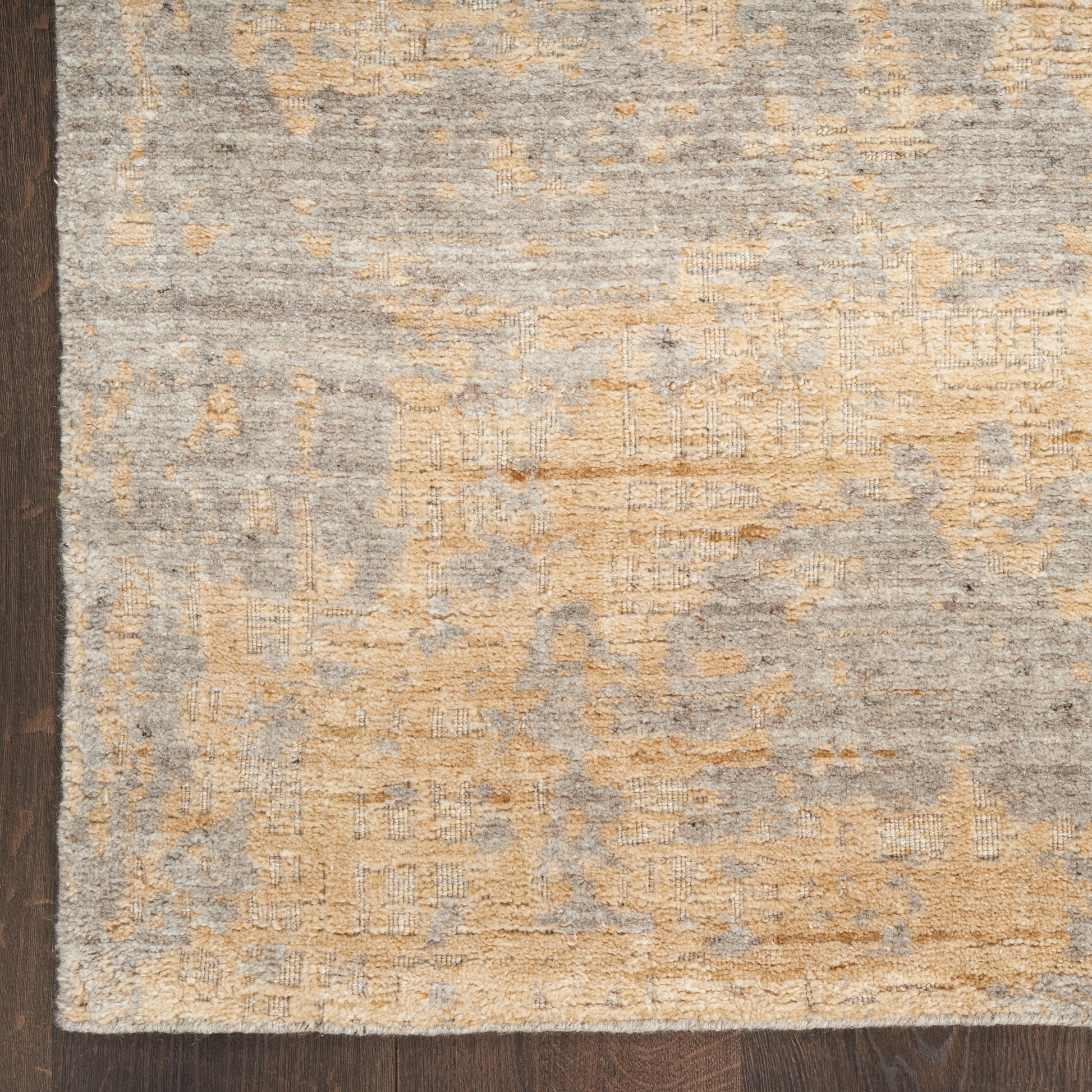 Nourison Home Harmony  Grey Gold  Contemporary