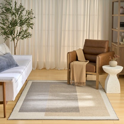 Nourison Home Copenhagen  Ivory Multicolor  Contemporary