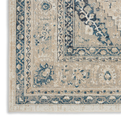 Nourison Home Malta  Ivory Grey  Traditional