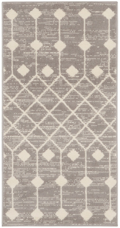 Nourison Home Grafix GRF37 Grey Transitional Power-loomed Rug