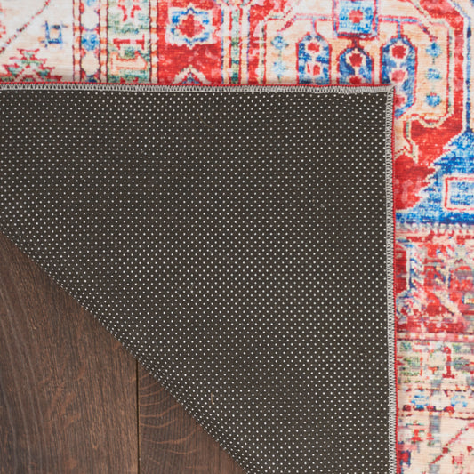 Nourison Home Fulton  Red  Traditional