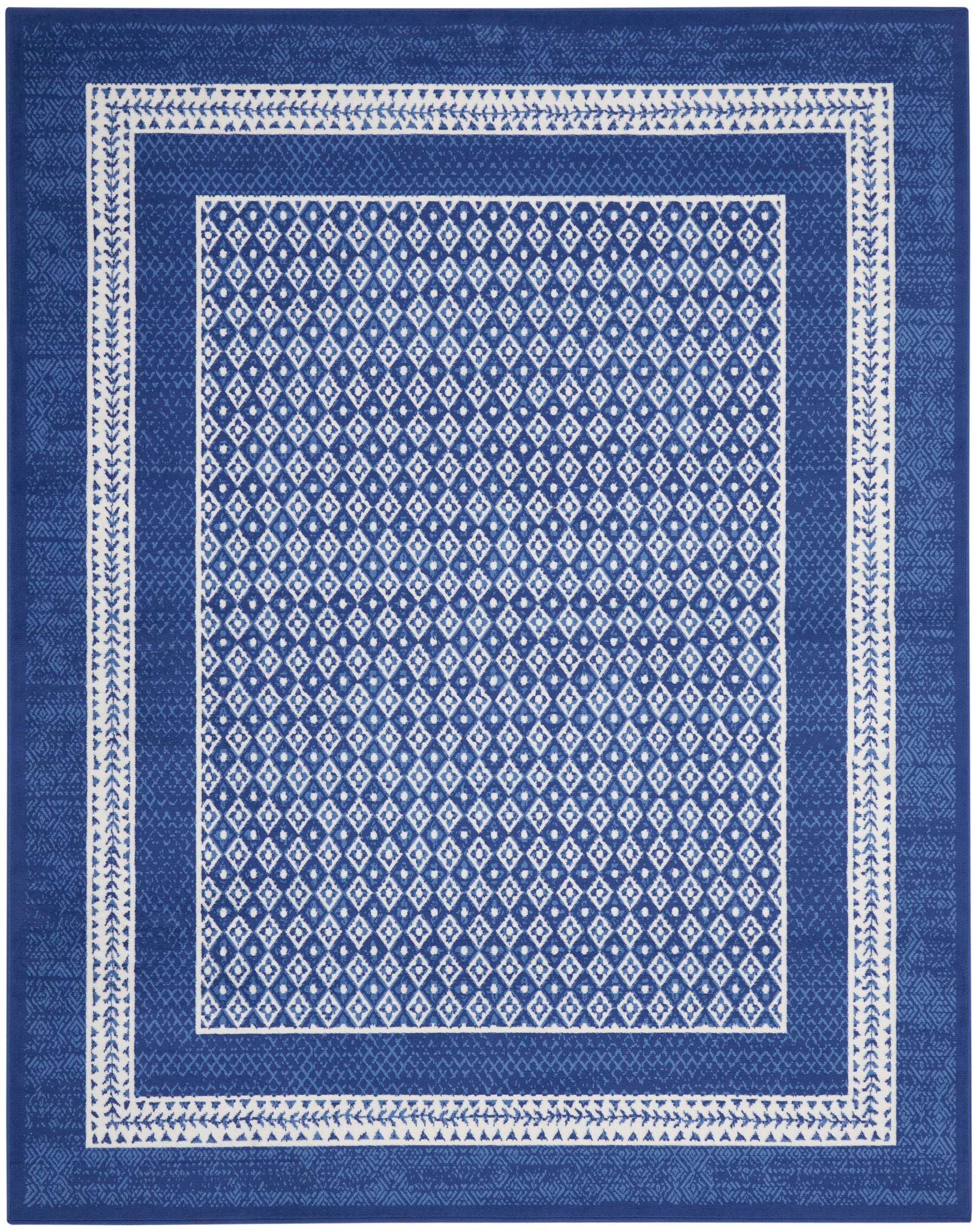 Nourison Home Whimsicle  Navy  Contemporary