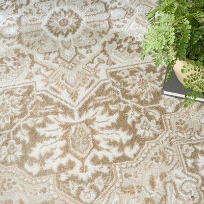 Nourison Home Dekor  Taupe Ivory  Traditional