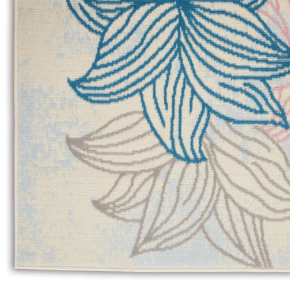 Nourison Home Jubilant  Ivory Multicolor  Contemporary