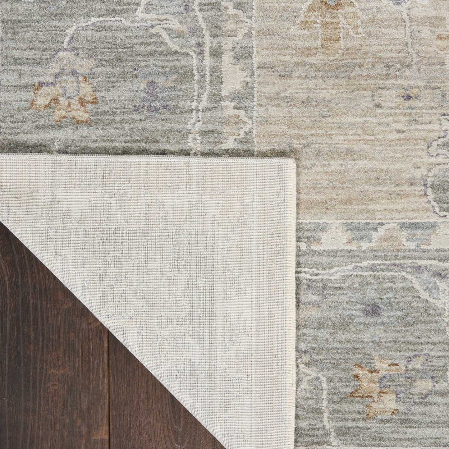 Nourison Home Infinite  Light Grey  Traditional