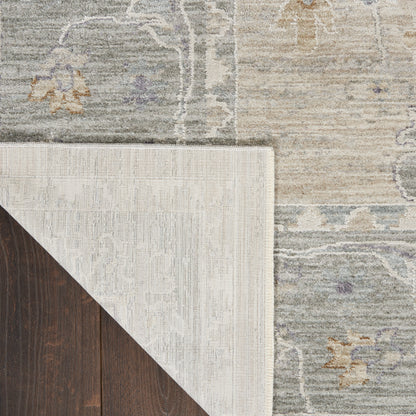 Nourison Home Infinite  Light Grey  Traditional