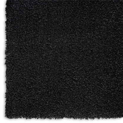 Nourison Home Pacific Shag  Black  Contemporary