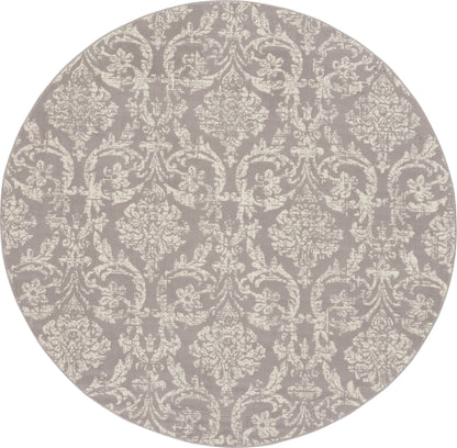 Nourison Home Jubilant JUB09 Grey Transitional Power-loomed Rug
