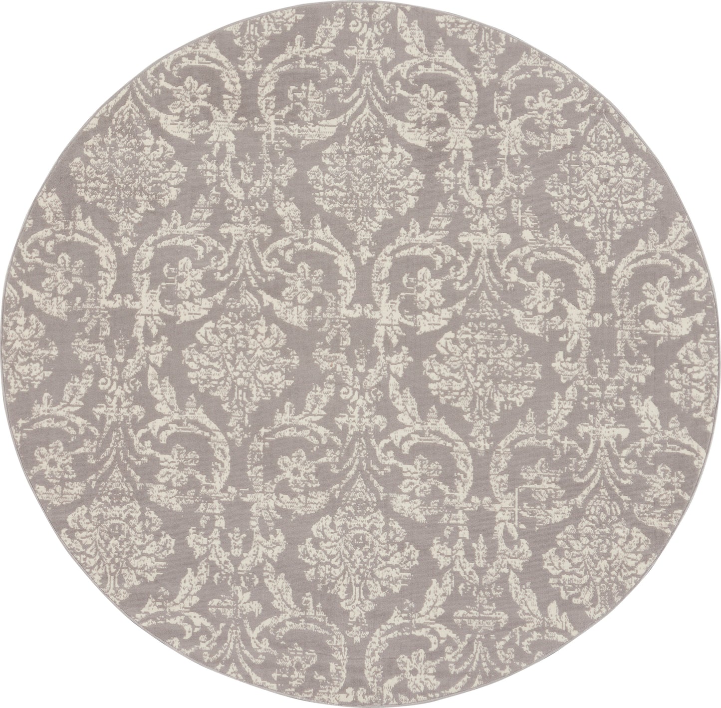 Nourison Home Jubilant JUB09 Grey Transitional Power-loomed Rug