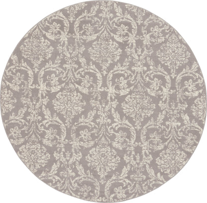 Nourison Home Jubilant JUB09 Grey Transitional Power-loomed Rug