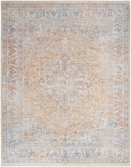 Nourison Home Elegant Heirlooms  Grey Gold  Traditional